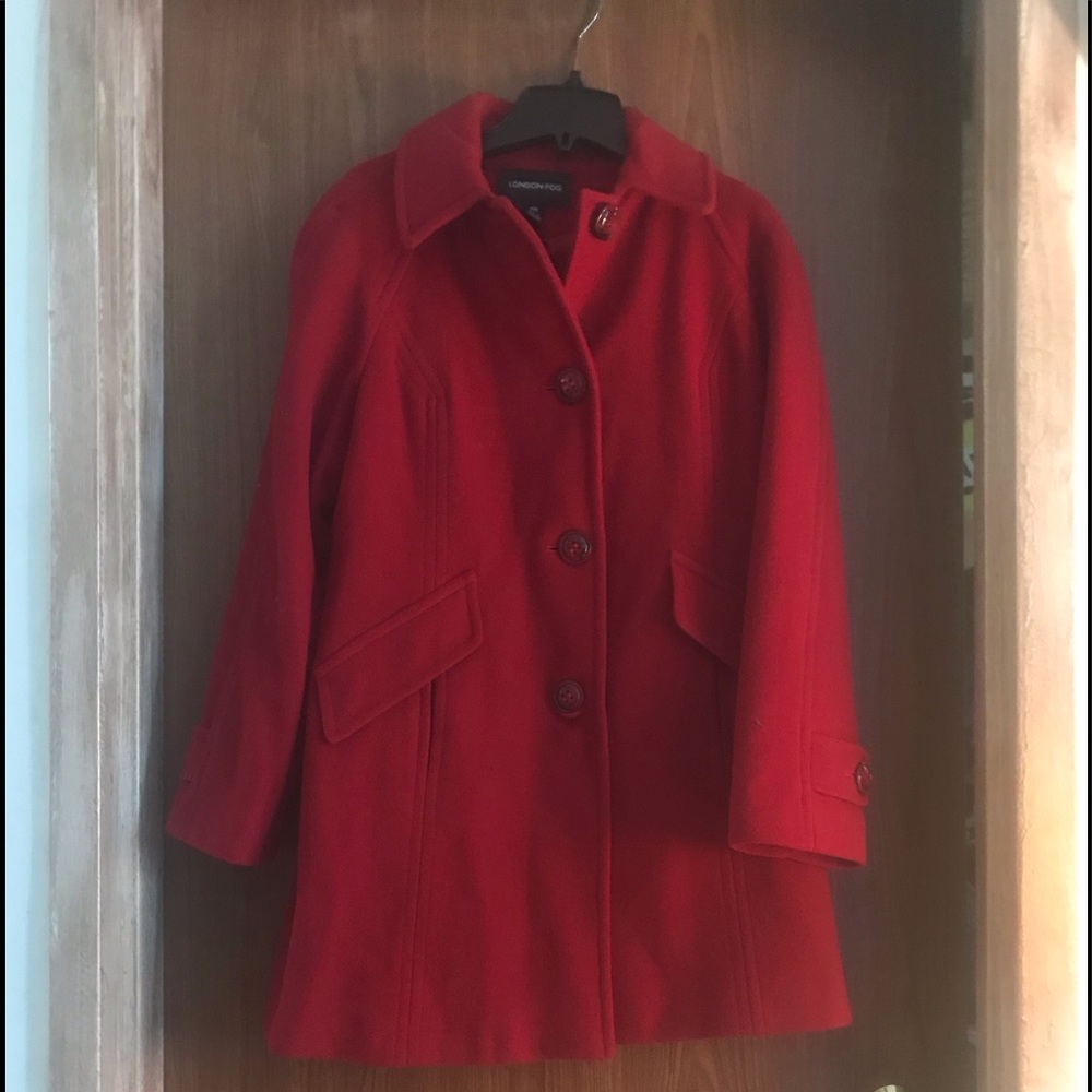 LONDON FOG WOOL COAT